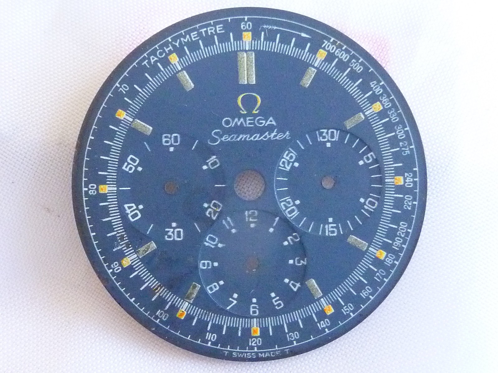 OMEGA SEAMASTER BLUE TRITIUM DIAL FOR CAL 861 FIRST GENERATION SUPERB CONDITION
