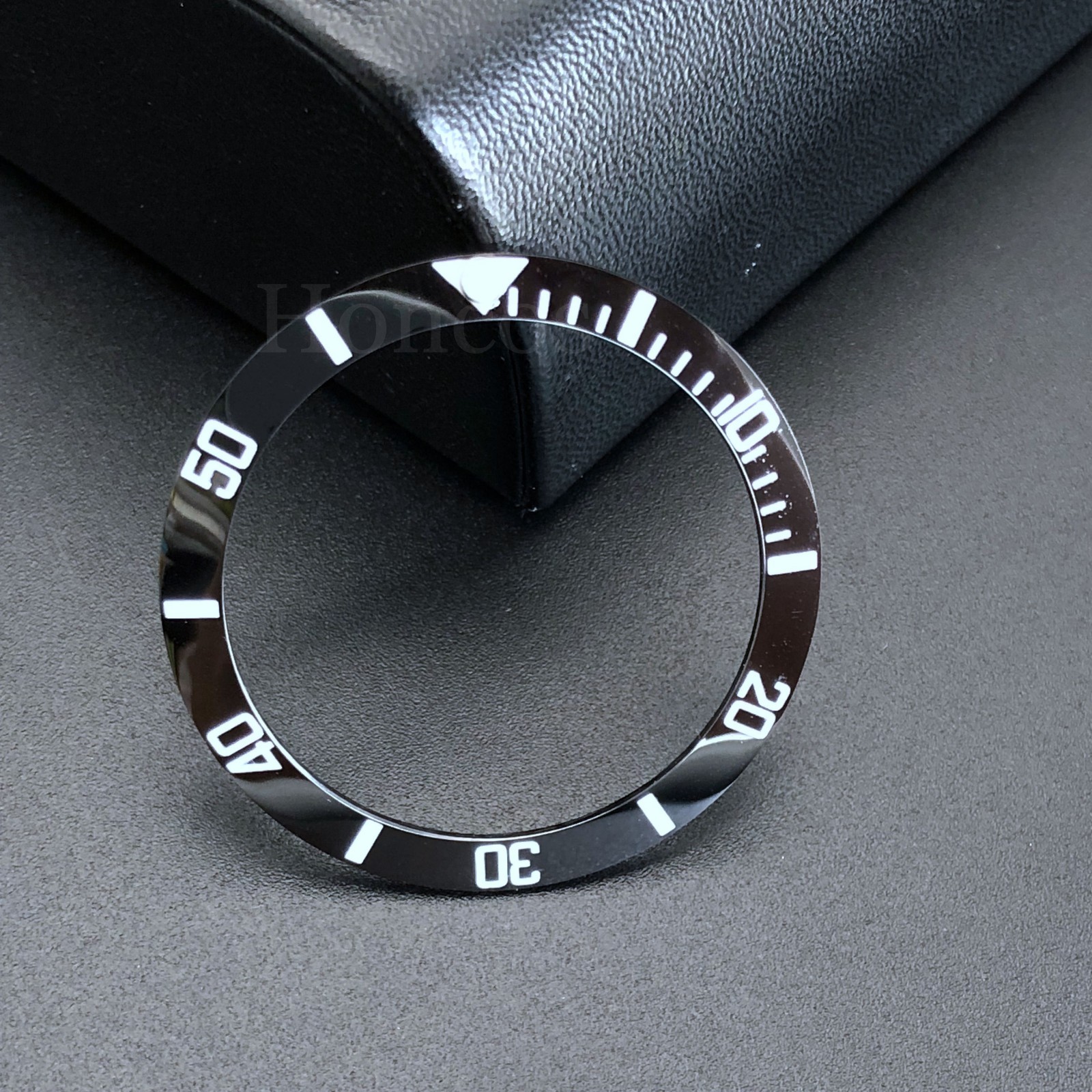 38mm black blue white green ceramic bezel insert for 40mm sub SKX 007 mens watch