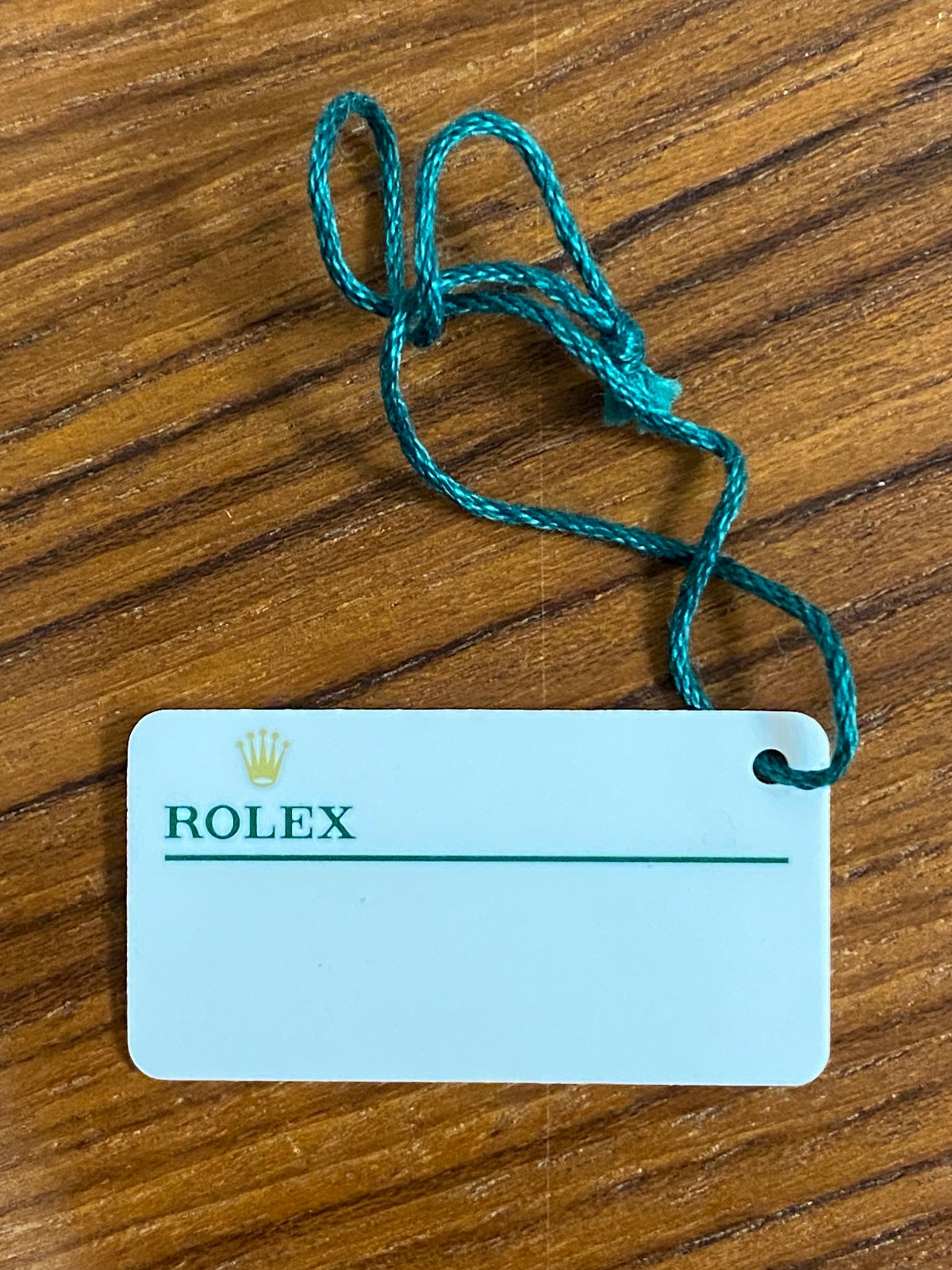 Rolex 126334 Datejust 41 Genuine White Hang Tag (H)