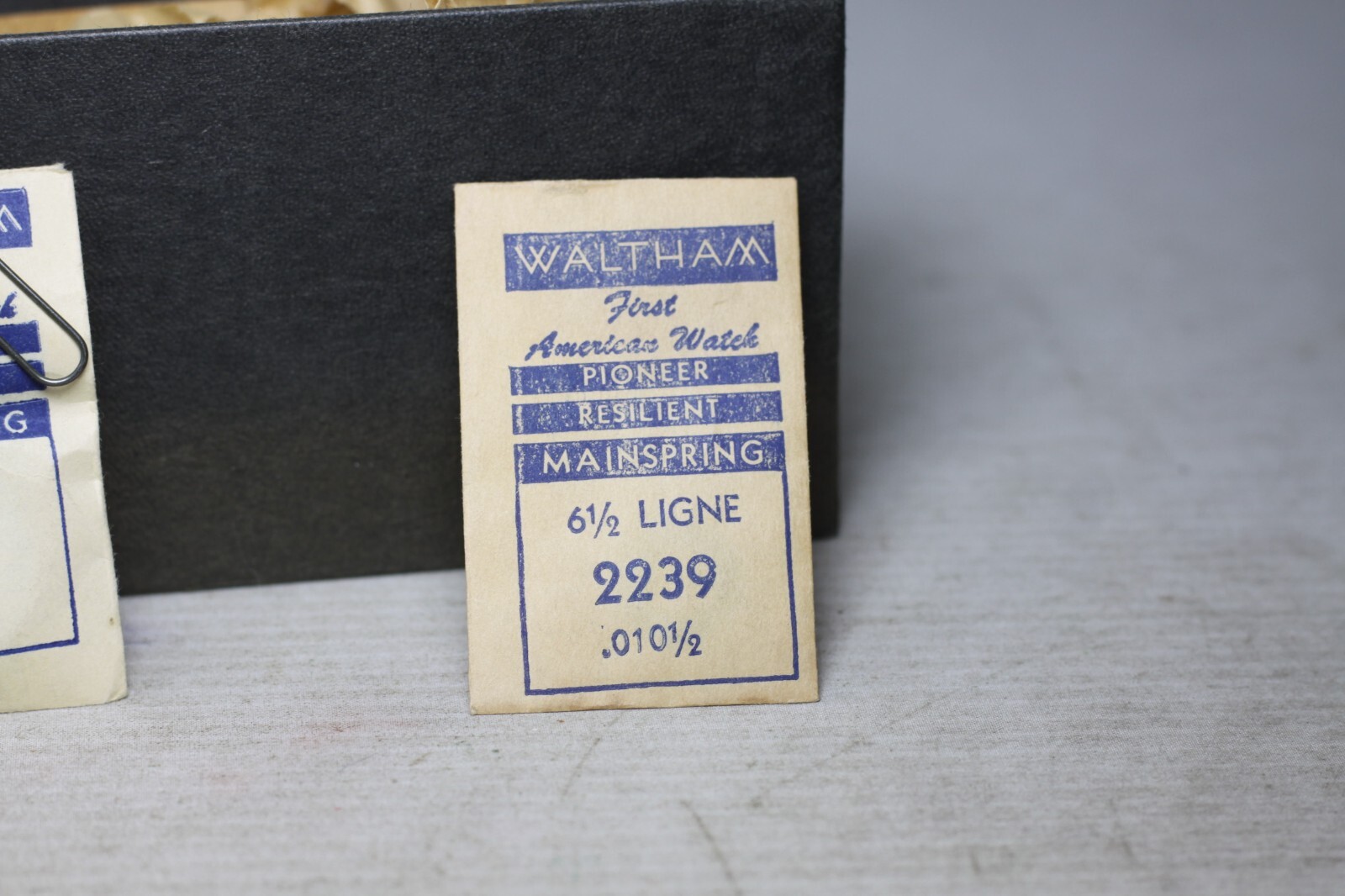 Waltham Factory Mainspring for 6 1/2 ligne Watches No. 2239 – Steel 13P