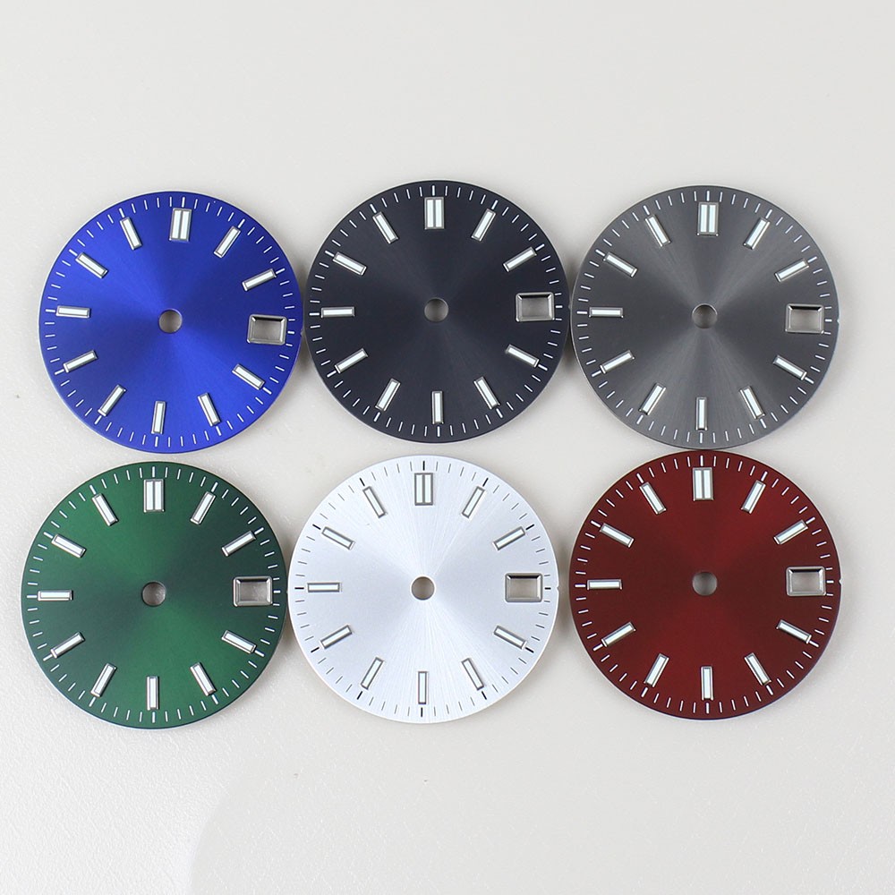 For seiko nh35 nh36 nh36A Movement 28.5mm Dial 3.0 Crown and 3.8 Crown Position