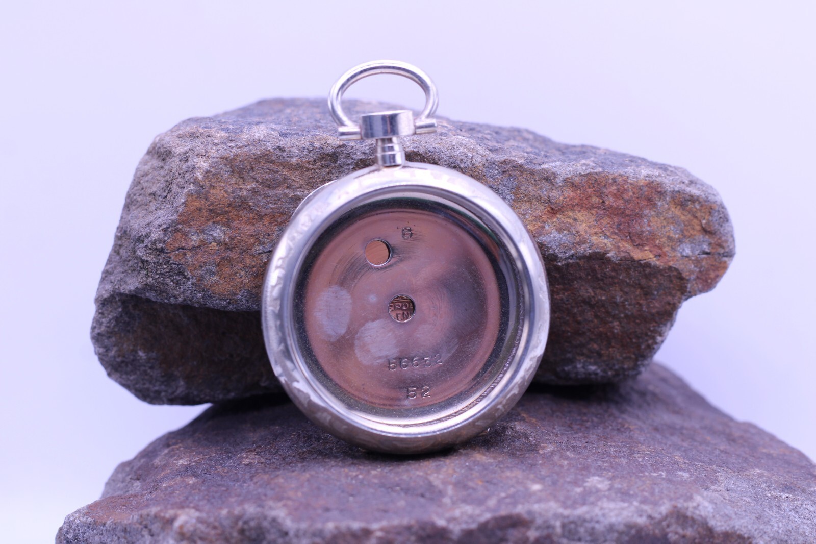 FPF DEPOSIT ARGENTAN KEYWIND SWISS NOS POCKET WATCH CASE 45.9mm (DL)