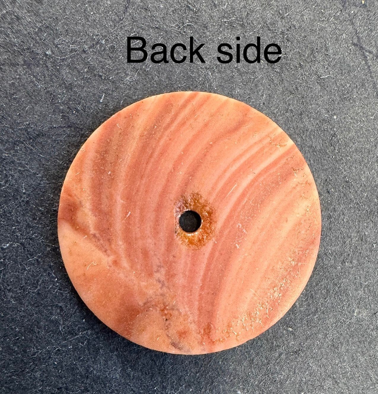 Line Jasper Natural Stone Energy watch dial Polished Gemstone, 24.5 mm GMC-515