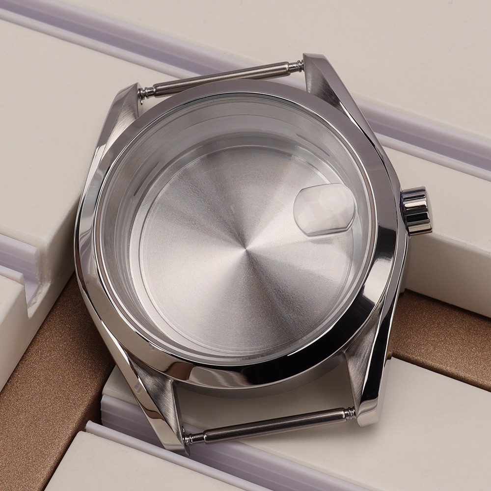 39.2mm Man Watch Case 316 Stainless Steel 10ATM For Seiko NH34 35 36 38 Movement
