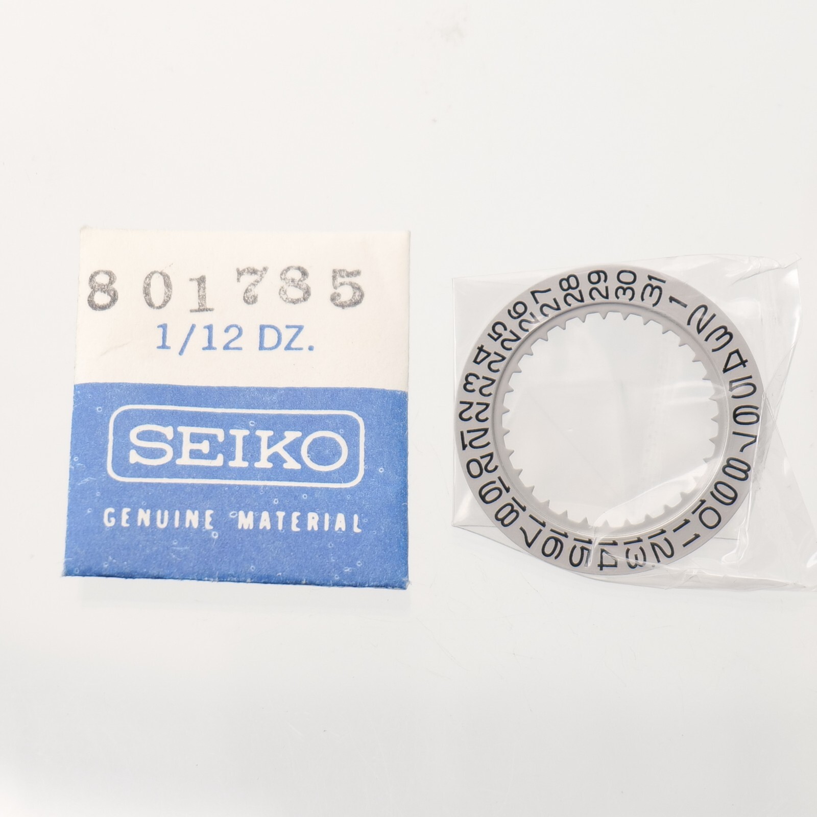 Genuine Seiko 7813A Date Dial Watch Part # 801 785 New Old Stock (G5D12)