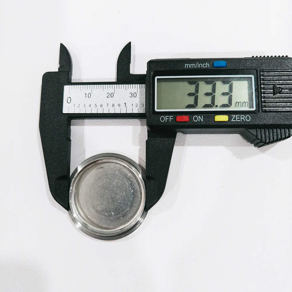 37mm Back Cover Stainless Steel Moon Pattern Bottom Cover For VK63 Watch Parts