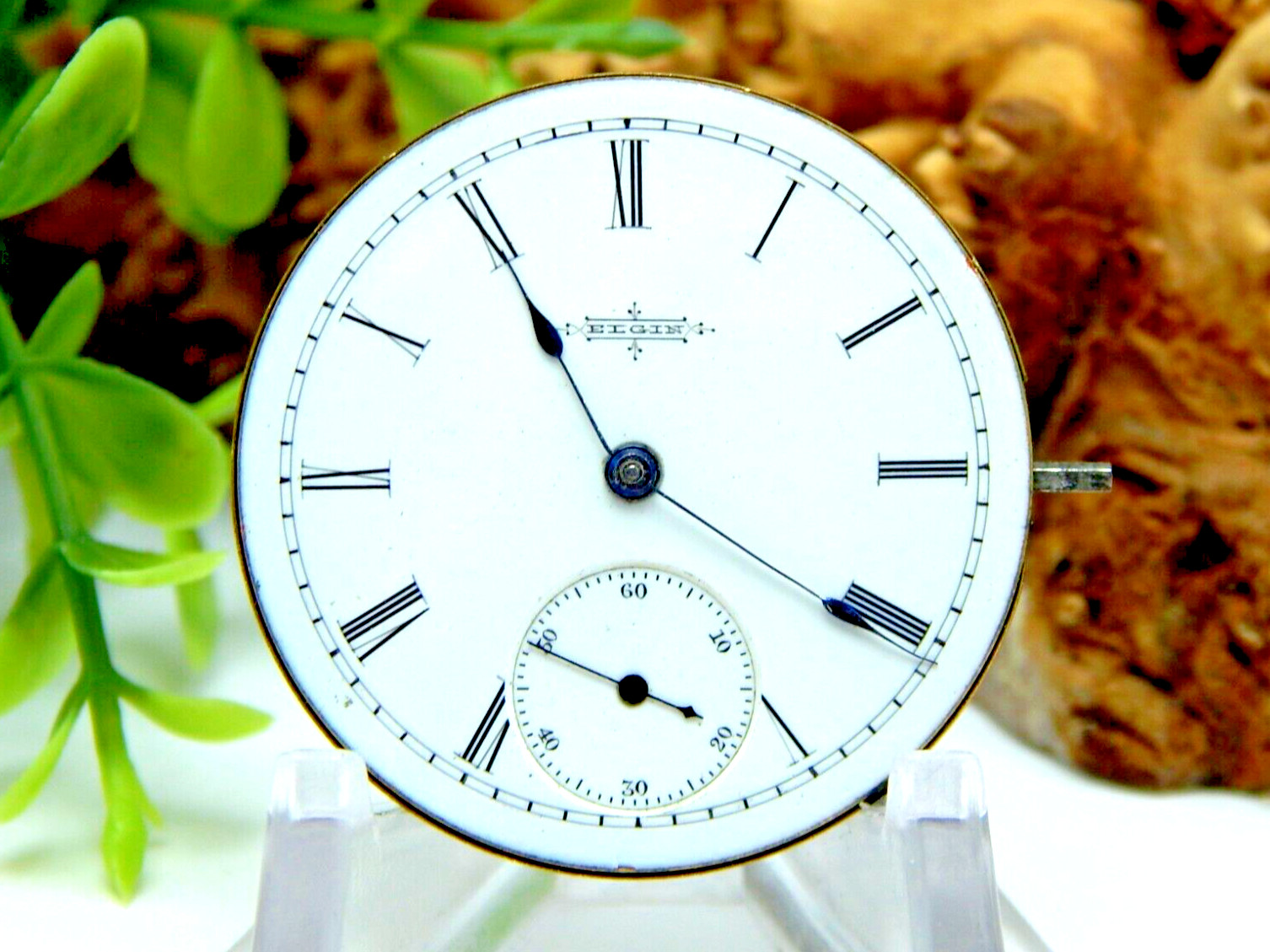 Antique Pocket watch movement Ladies Elgin Grade 94 6 size hunting 11 jewel