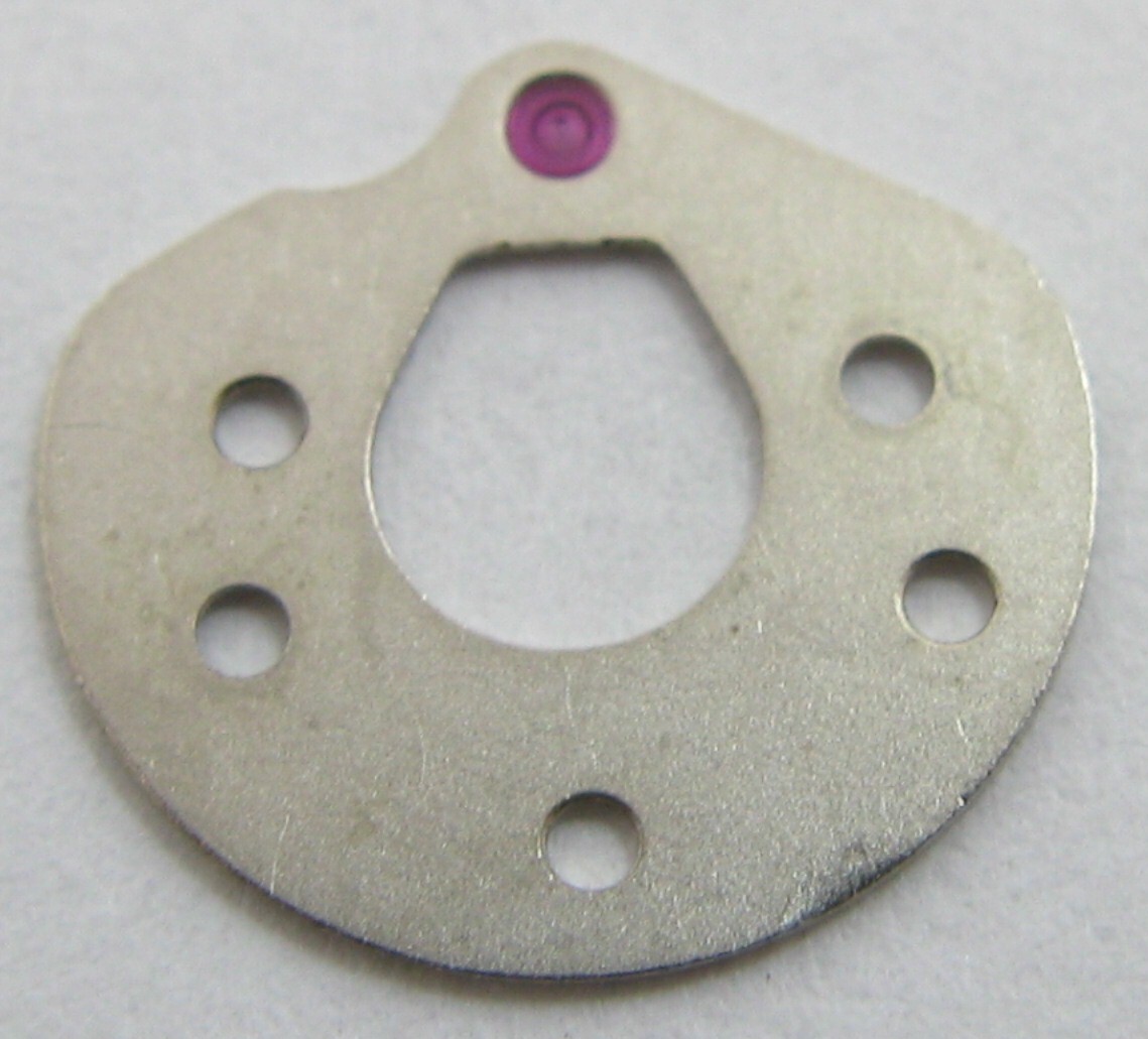 Poljot 3133 chronograph watch movement part anchor bridge #125