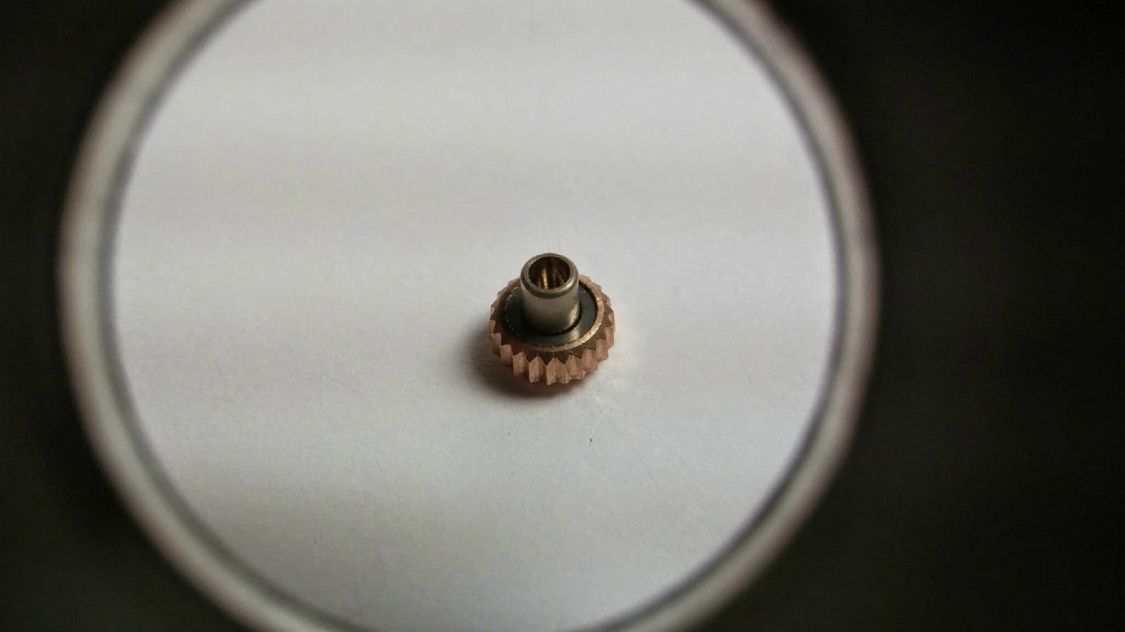 Omega watch parts crown pink / rose gold 5.4 mm tap 7 tube 2.30mm waterproof