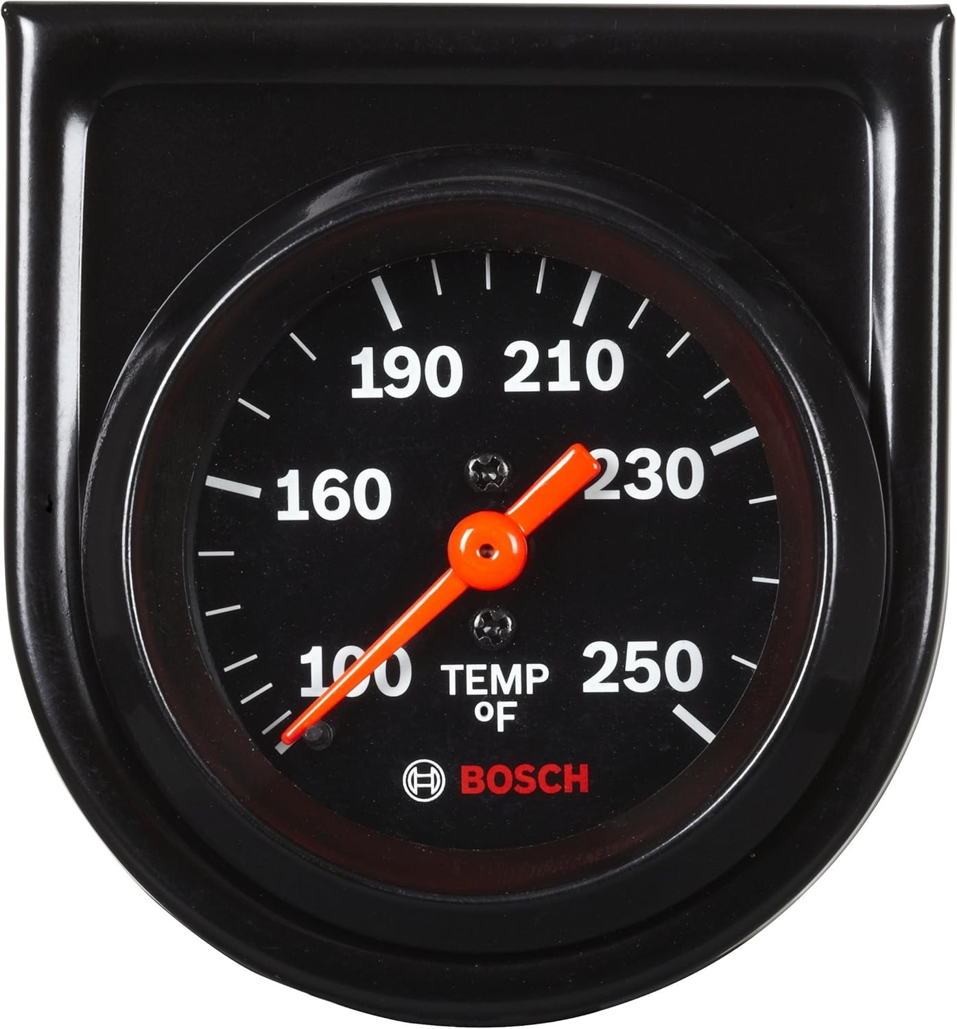 Bosch SP0F000053 Style Line 2″ Mechanical Water/Oil Temperature Gauge (Black Dia