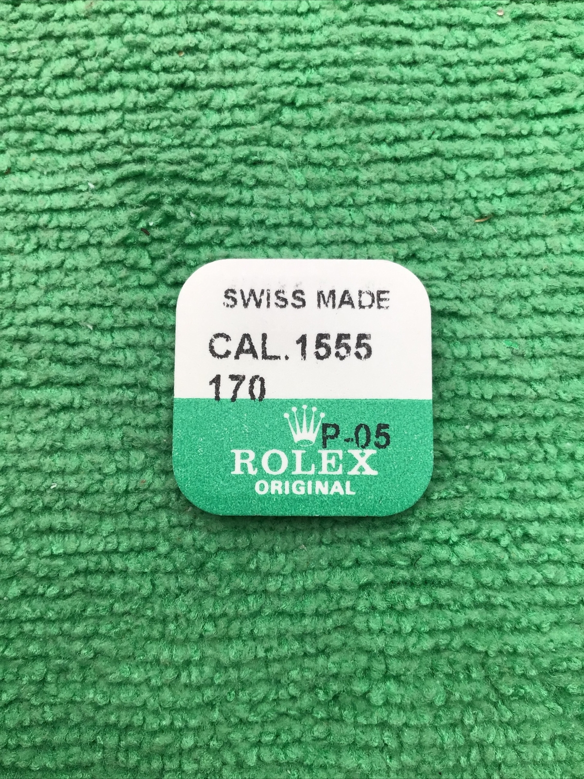 Rolex 1555 170 Screw For Bridle Genuine Swiss Watch Part, NOS (1 Screw)