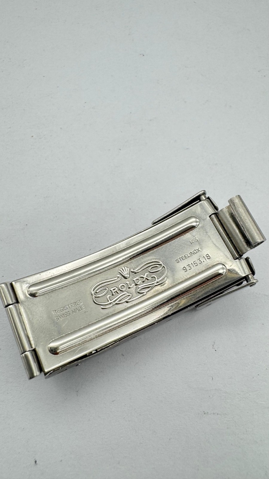 Vintage Rolex 93153-18 Two Tone 18K/SS Clasp 20mm Oyster Submariner 16613