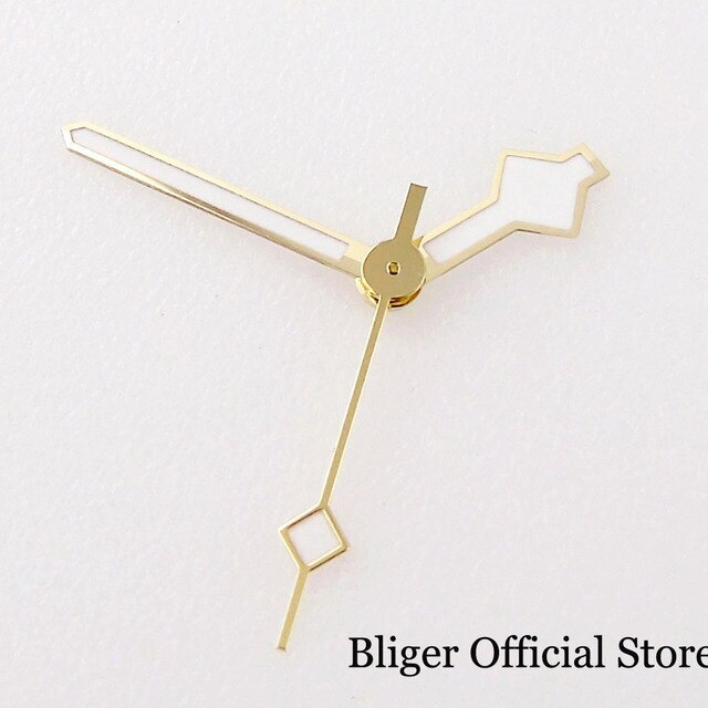 BLIGER 29mm Black Gray Watch Dial Snowflake Hand Fit NH35 NH36 NH38 Without Date