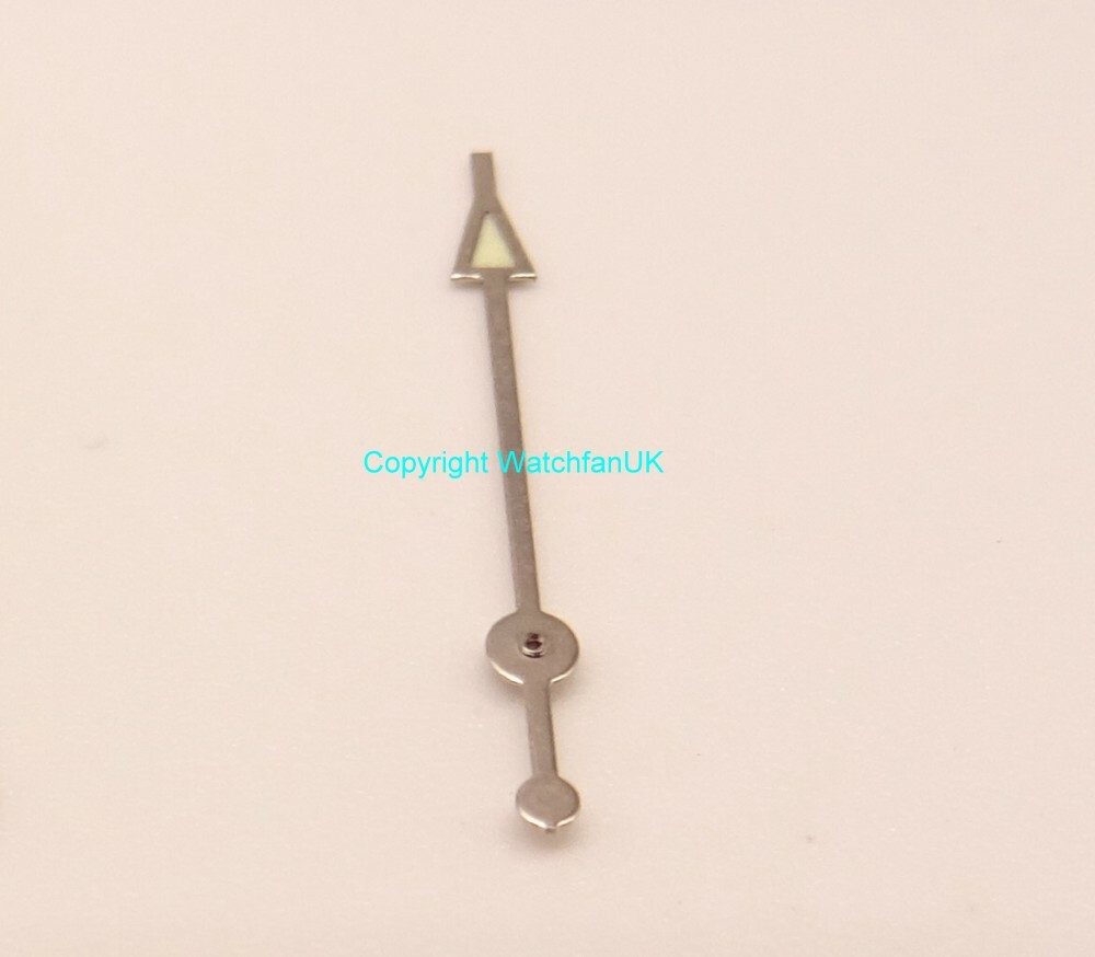 3 Watch Hands With Green Lume 1.2mm/0.7mm/0.2mm Fits all ETA Quartz #A67-11