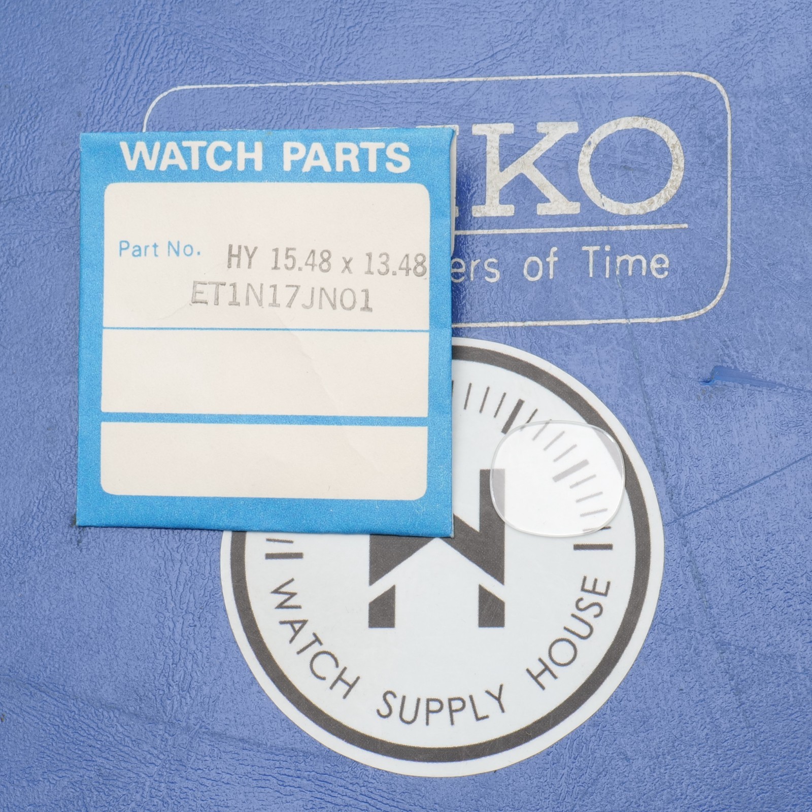 Seiko Original Watch Crystal Part ET1N17JN01 Watchmakers New Old Stock (SEKG)