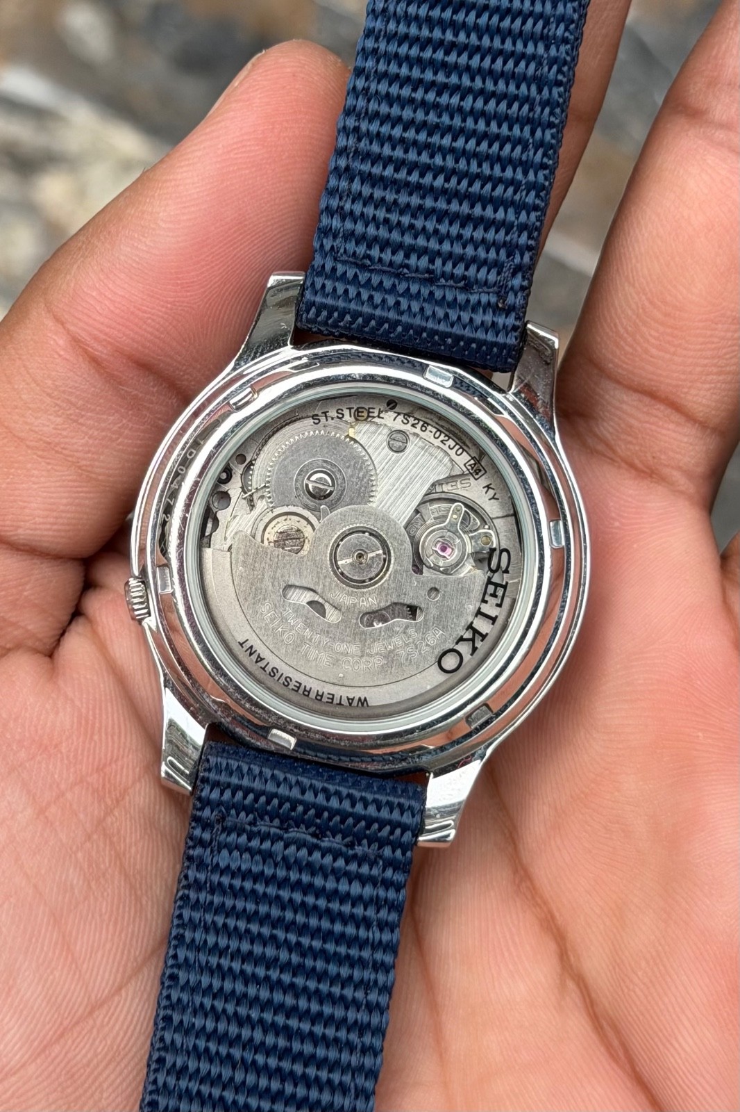 Seiko 5 Military Dial Watch 7s26 Movement Atomatic