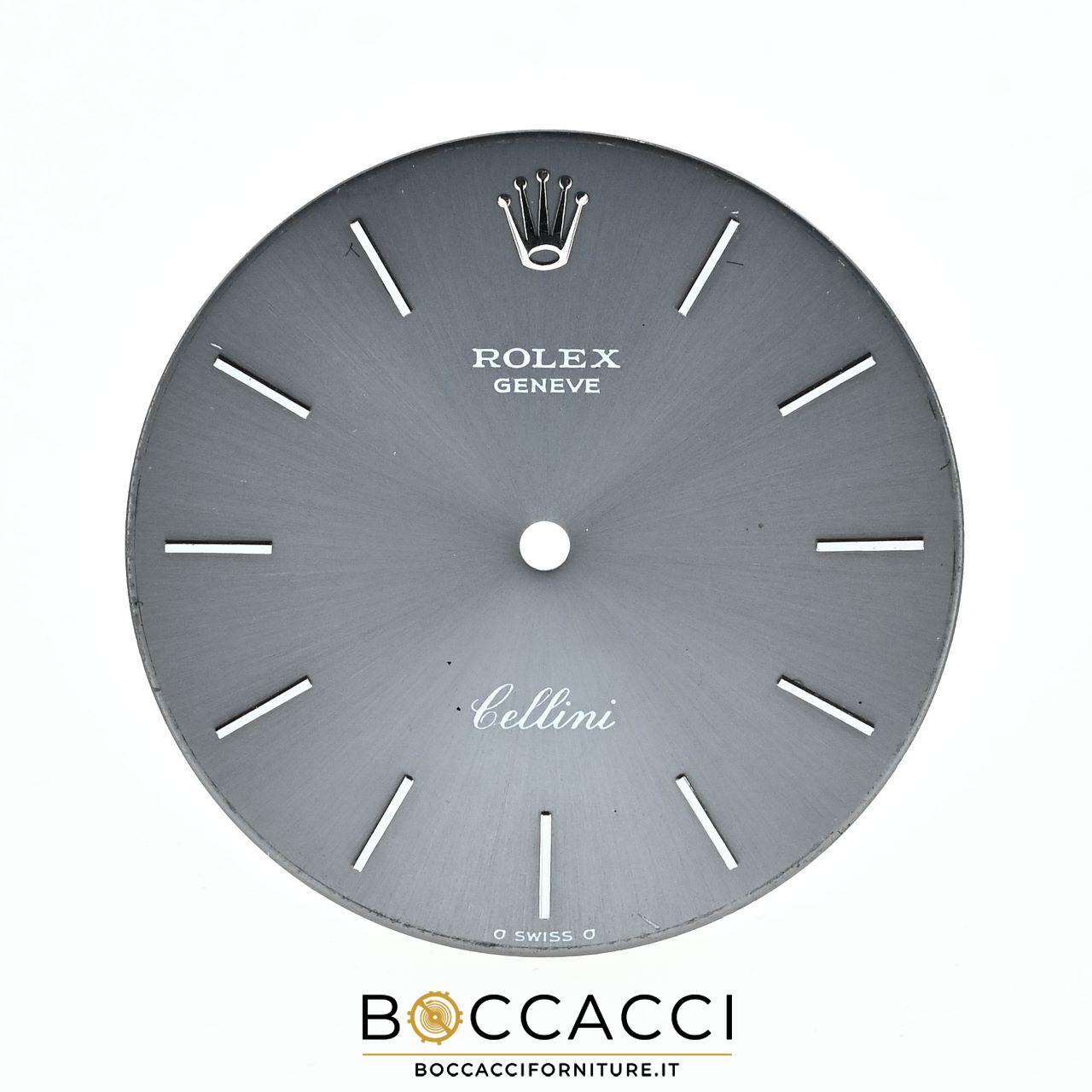 ROLEX Rhodium Cellini 32mm Dial ’’White Gold Index’’ For ref. 4112 Sigma Dial…