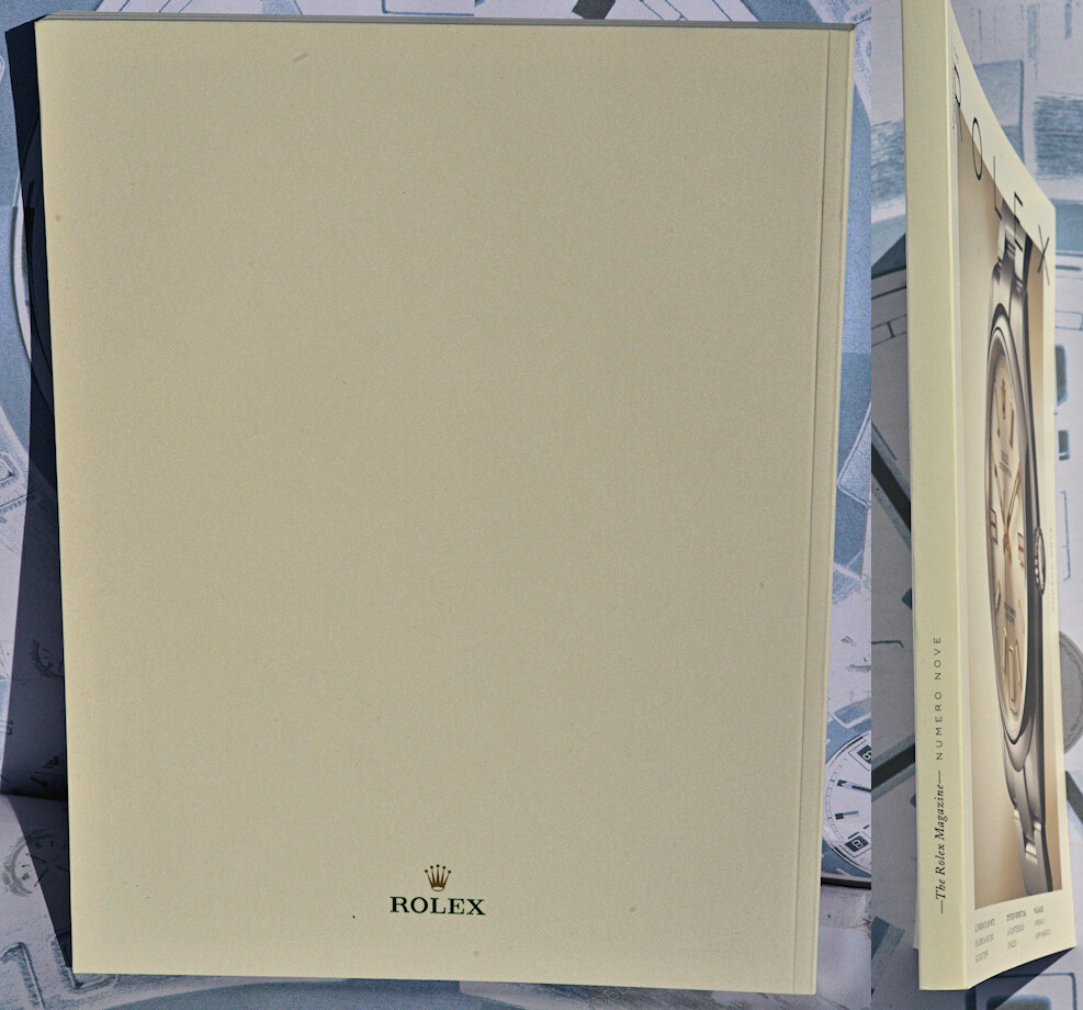 Rolex Magazine Number Nine 9 in Italian on Oyster Perpetual and Milgauss