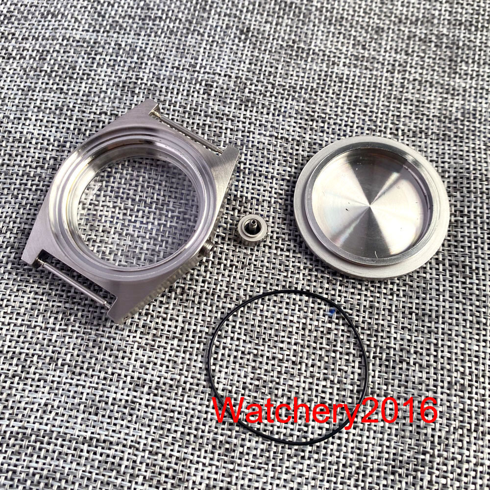 38mm AR Domed Sapphire Glass 200M Waterproof fit NH35 ETA 2824 Diving Watch Case