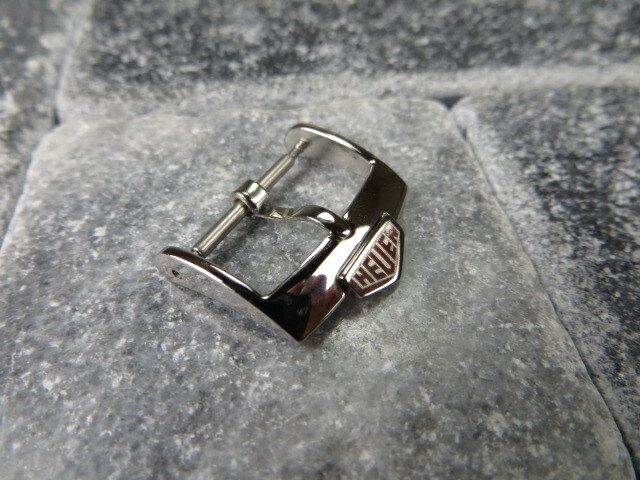 New 18mm Authentic TAG HEUER Polish Thumbnail Buckle Tang Buckle 18 mm Tongue x1