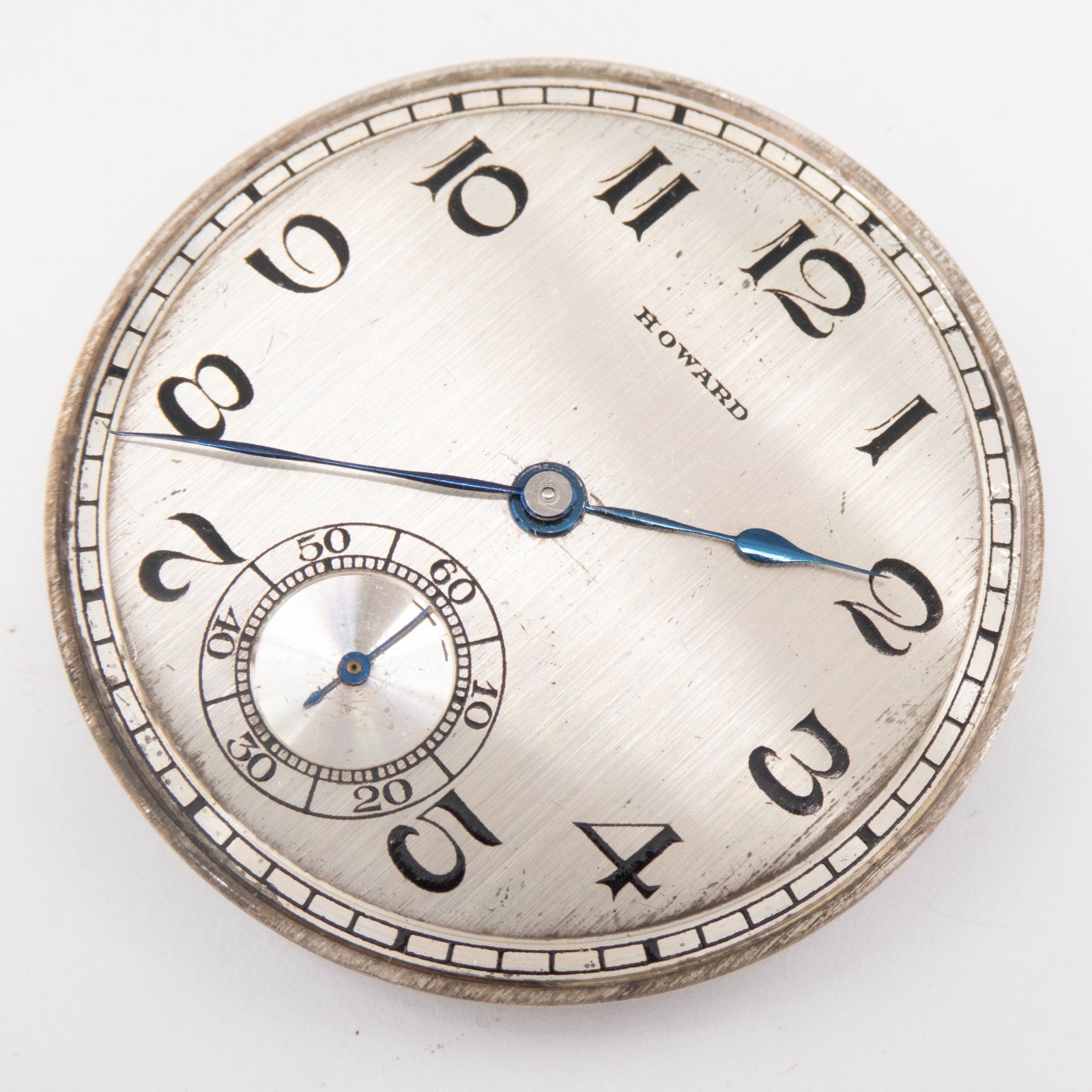 E. Howard Grade Series 14 10-Size 21-Jewel Antique Pocket Watch Movement, Runs