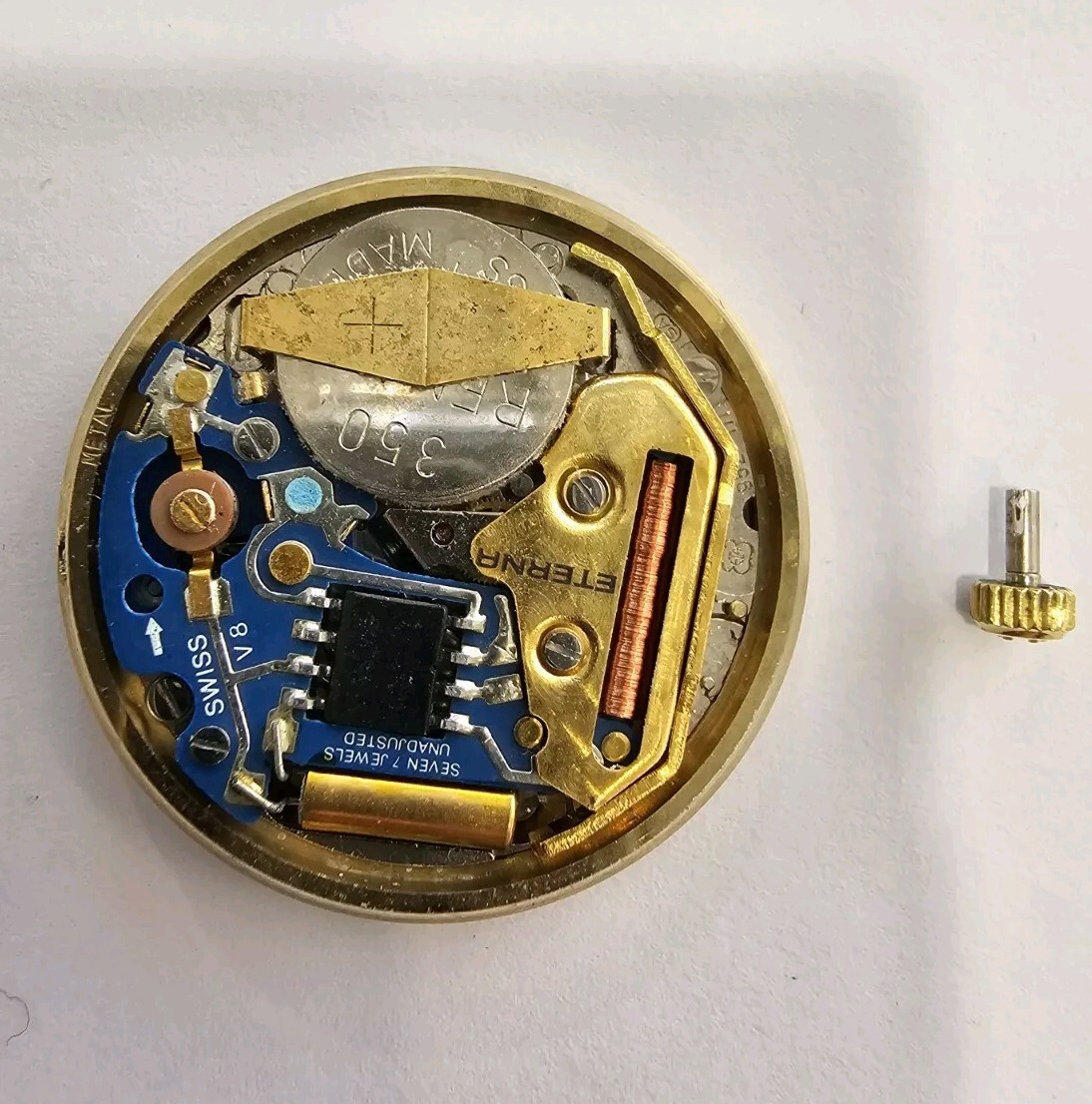 Eterna Manual Wind Movement Caliber 952111 RUNNING