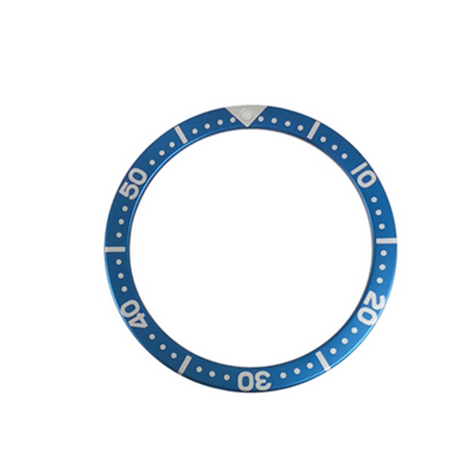 Aluminum Flat Watch Bezel Insert Ring OD 38mm ID 31.5mm For SKX SUB Watch Case