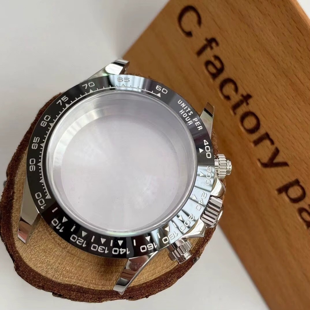 Ceramic Bezel 904L Steel Watch Case For RX Dtona 116500 Fit to 4130 Movement