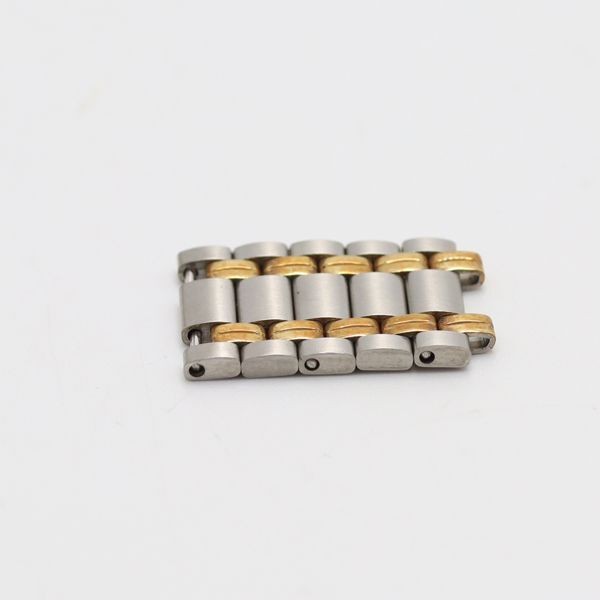 Genuine Gucci 9000M Bracelet 2.5 Links 14mm Silver Gold Two Tone Men