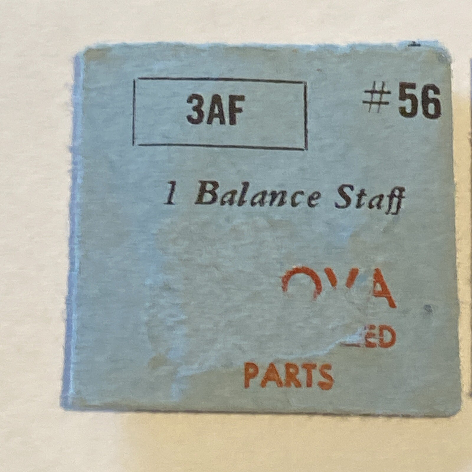 NOS Bulova Balance Staff #65 Cal. 3AF 3AH 3AK 5AC 5AF 5AN 5AR 5AZ 5BA 5BD