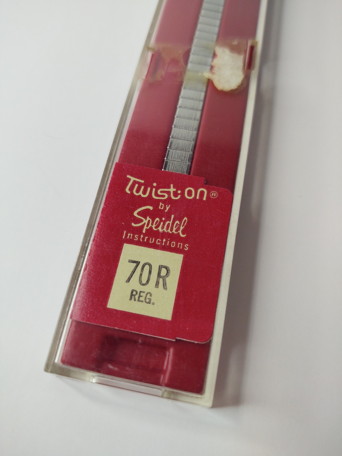 Vintage Speidel Twist On Watch Replacement Band Width 5mm / Lugs 7mm # 70R Reg