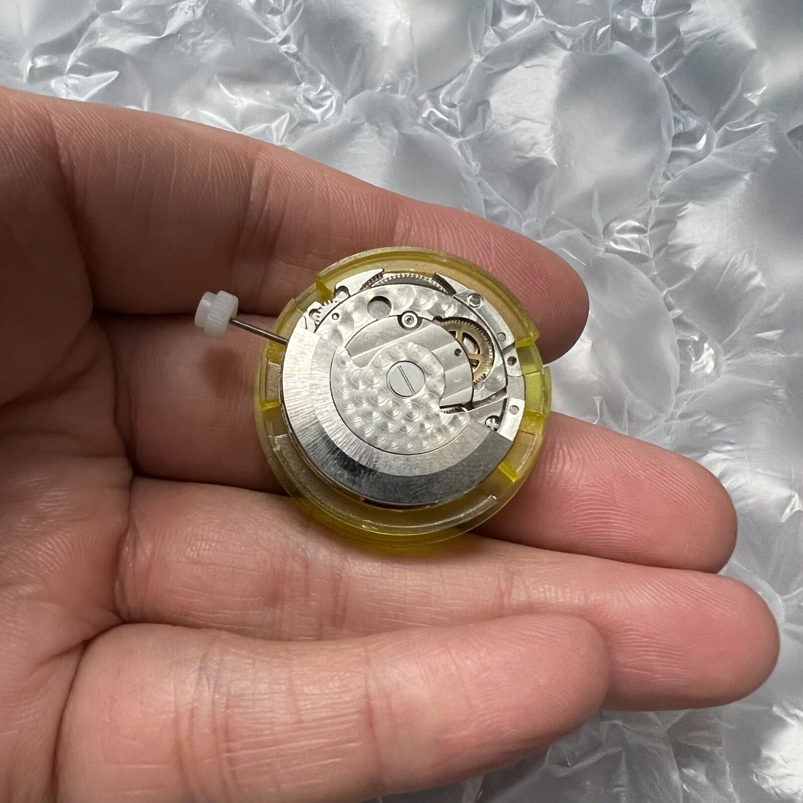 Date @3 21600 Silver Plated 3 Hands Automatic DG4813 Mechanical Movement Parts d