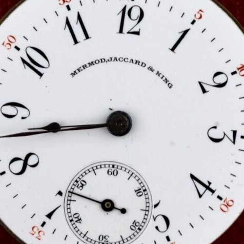 Mermod Jaccard & King 0 Size 15J Watch Movement RUNS