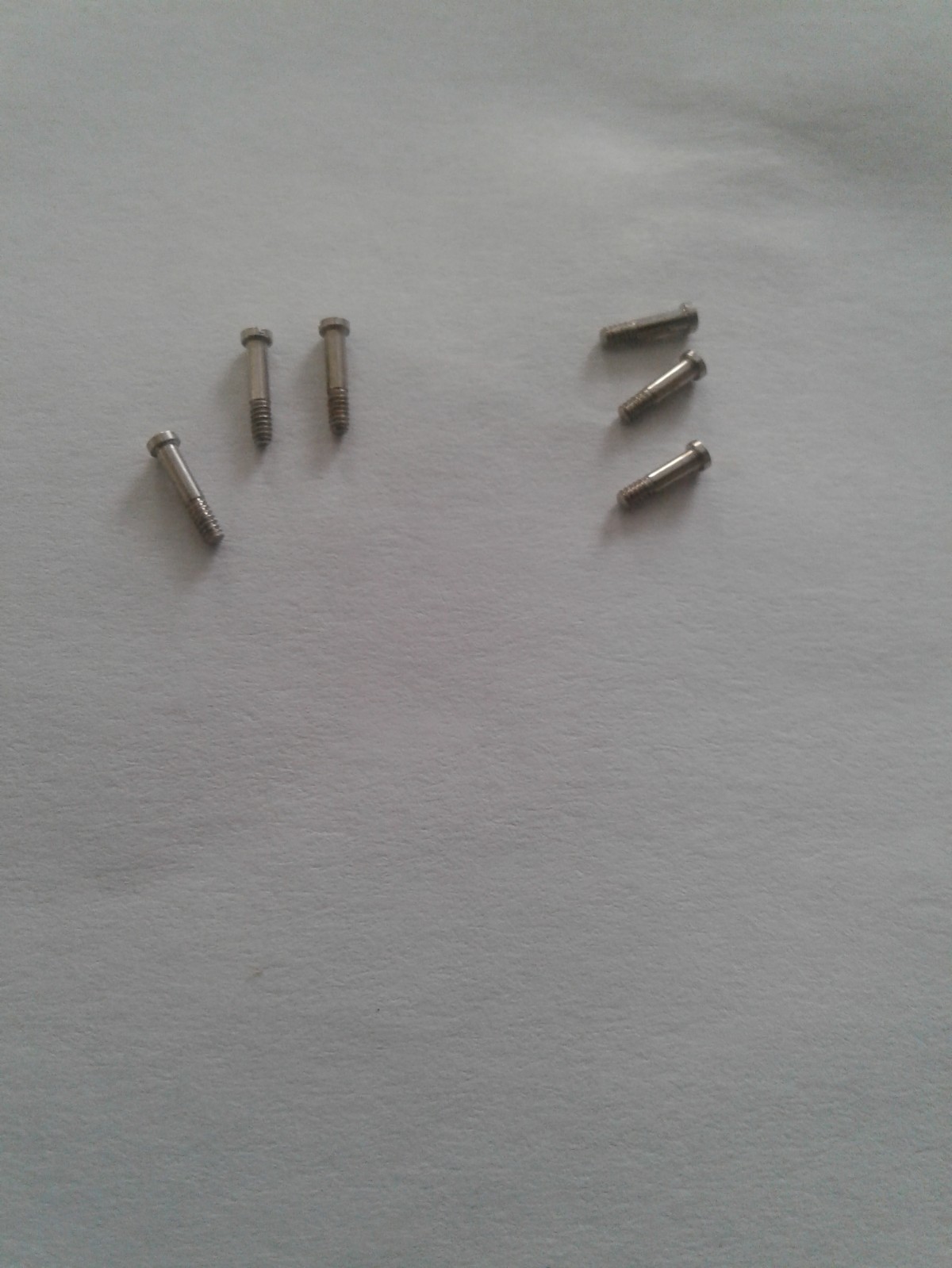 Original 6 Screw For Cartier Roadster Case. 3 5.5mm 3 4.7mm