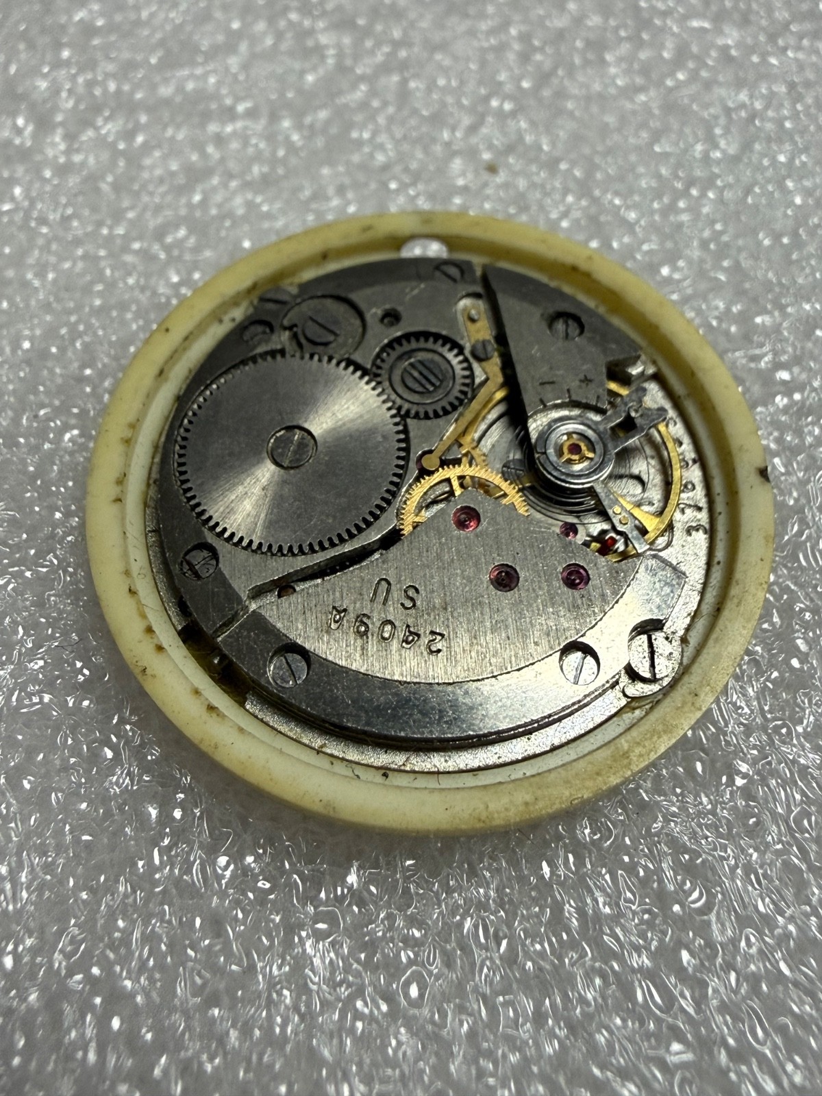 Watch movement USSR Vostok Cal.2409A plus Dial.For parts.