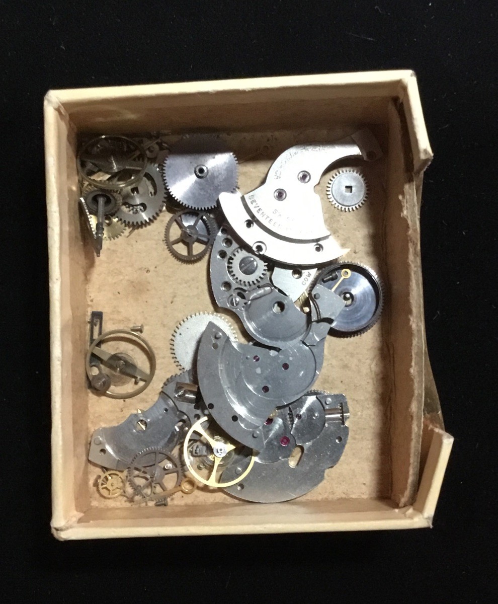 ELGIN Sportsman ETA/ST 1686 Watch Parts Dials Movements Rotors Etc Good Staffs