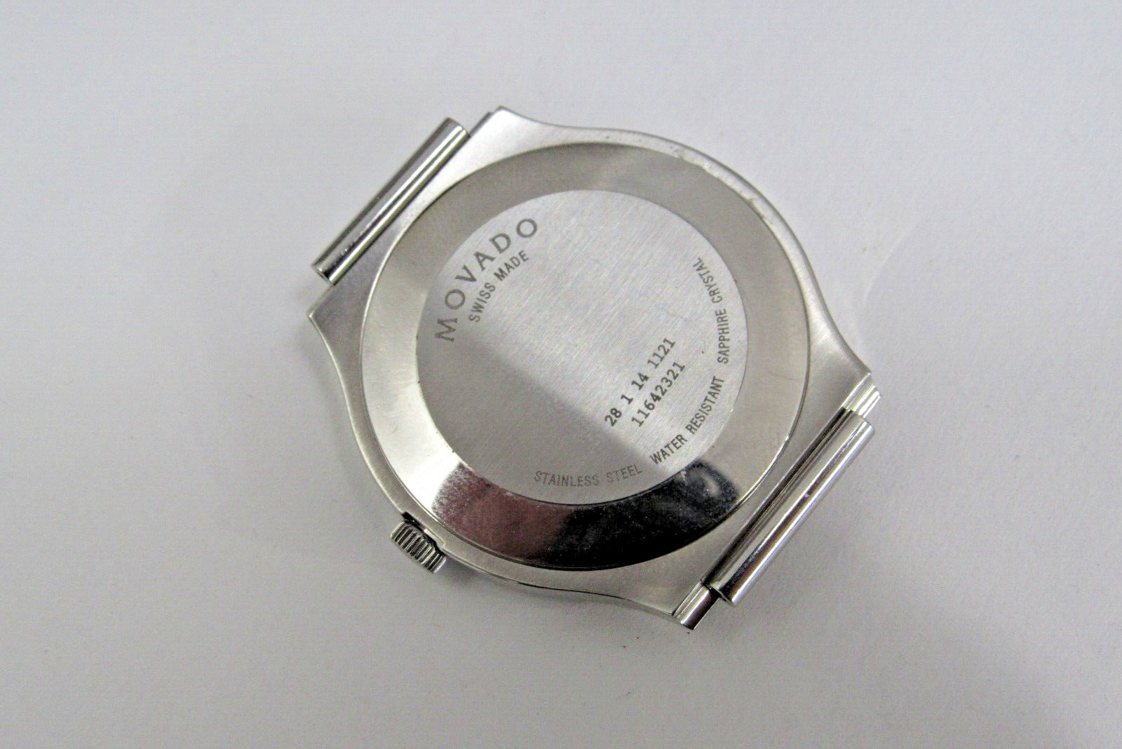 Movado Quadro Mens Watch 0606478 Case