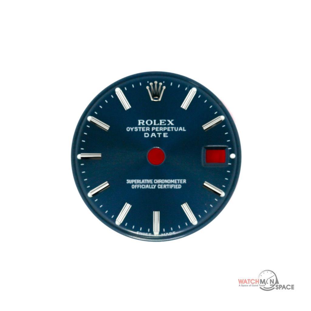 Original Lady Rolex Date 6917, 79160, 79240 Blue Stick Dial SS #D65