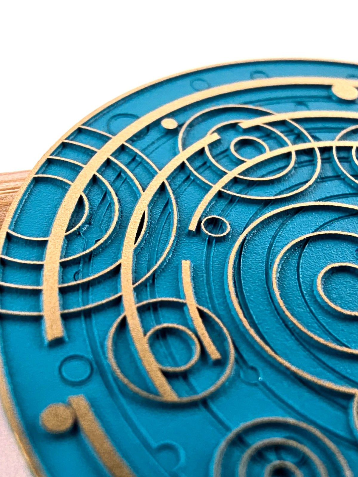 Custom-Made Laser Engraved Watch Dial | RAIN- Order any designsize