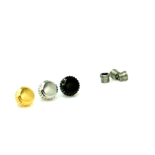 New Bvlgari Diagono Al38TA SD38 AI32TABlack/Silver/Gold Crown & Screw down Tube