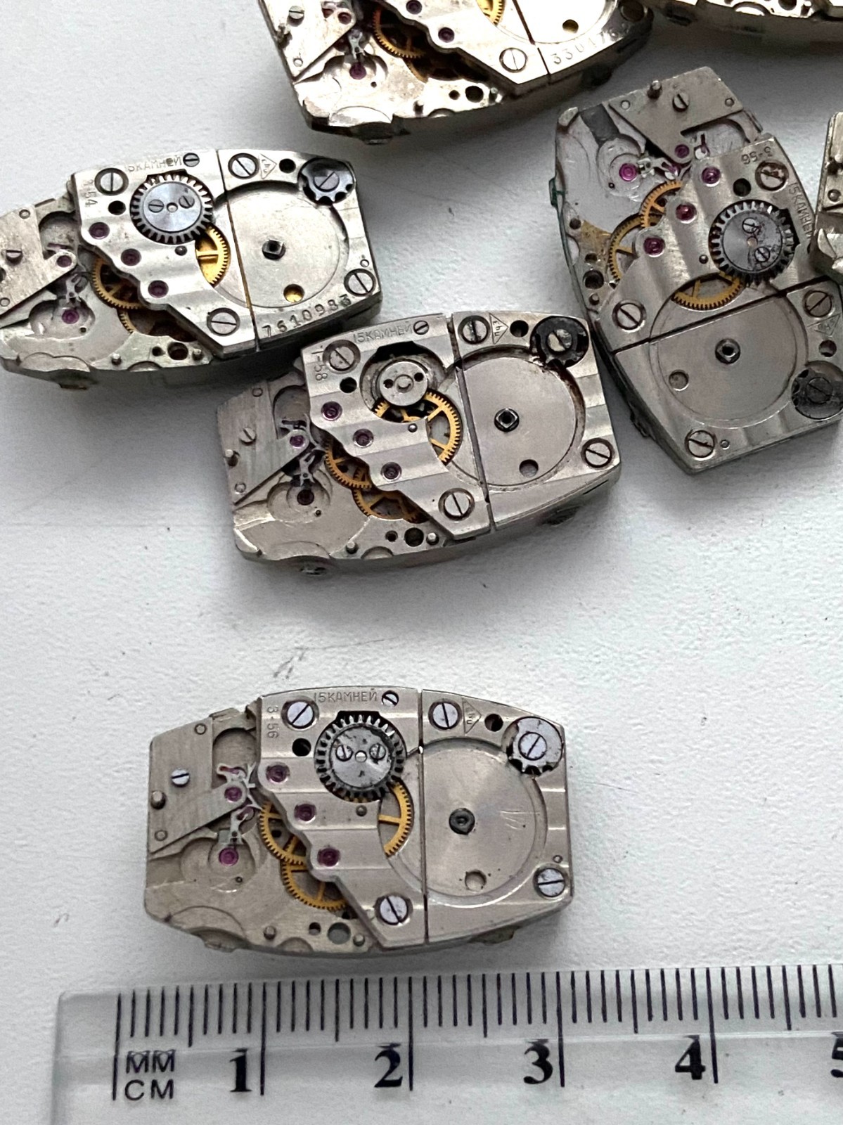 Watch Parts Steampunk Mechanism LOT of 7 pc. Altered Art Creative Project