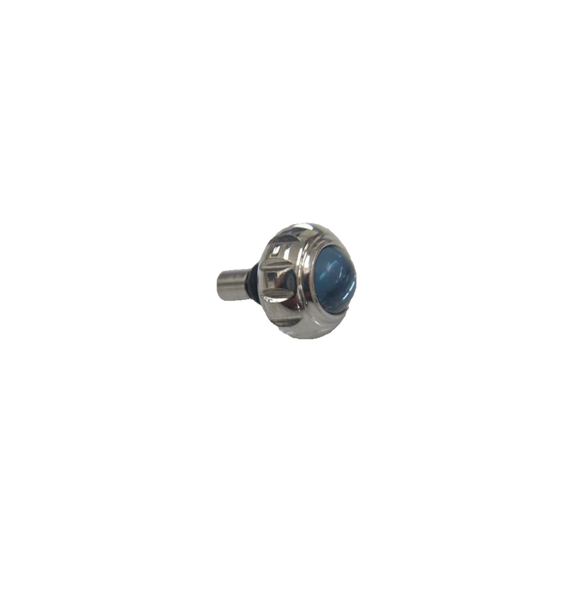 Seiko 8K40A8SNWB Silver/Blue Pearl Crown for 7N82-6D10, 7N82-6D70