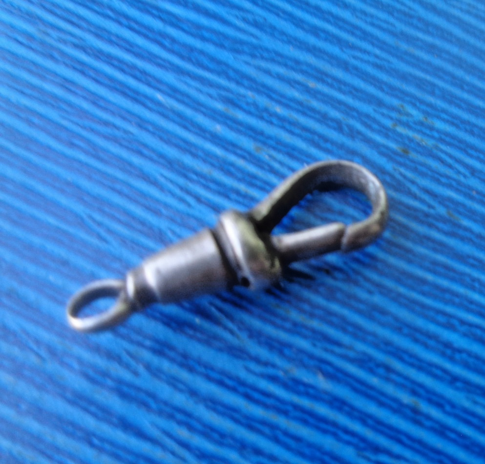 Silver DOG CLIP Fastener for Watch Chain etc hm 1928 B’ham Henry Pope 1.3 gram