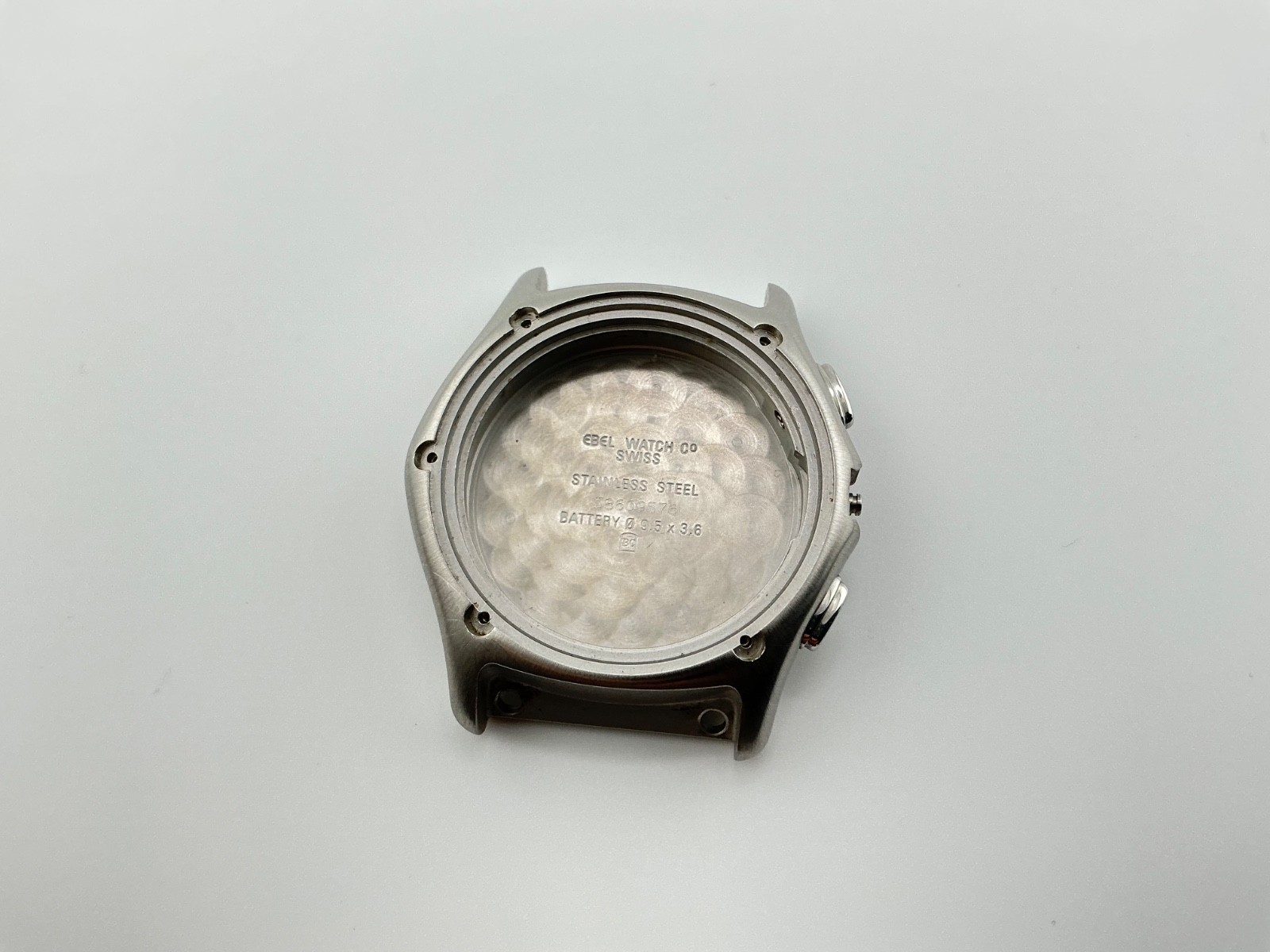 AUTHENTIC EBEL CLASSIC WAVE E1251F41 Watch case with pushers S/S See description