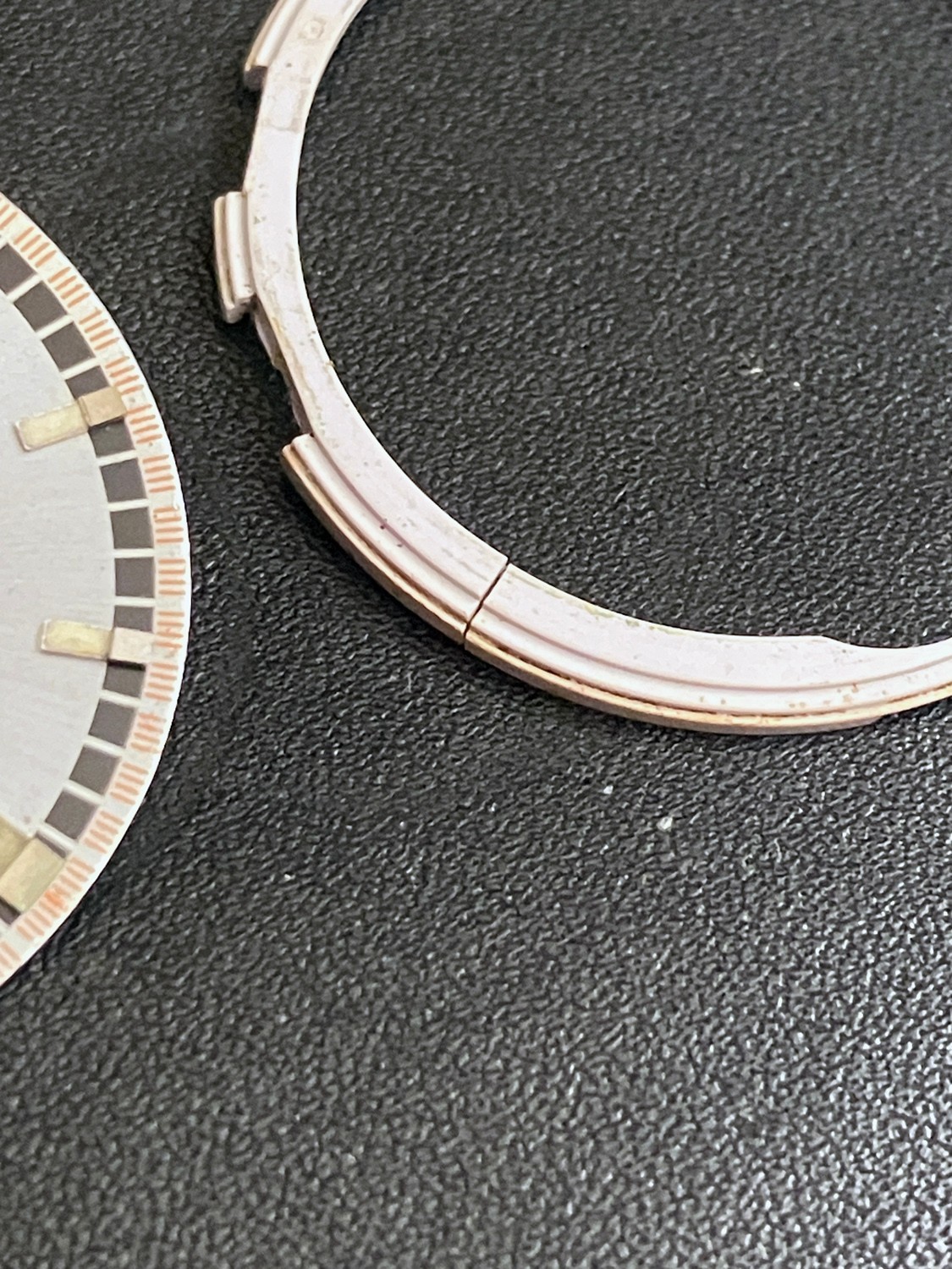 Genuine Seiko 7030T Water70mResist Dial for 6139-7001 & Dial Holder Code 1971/1