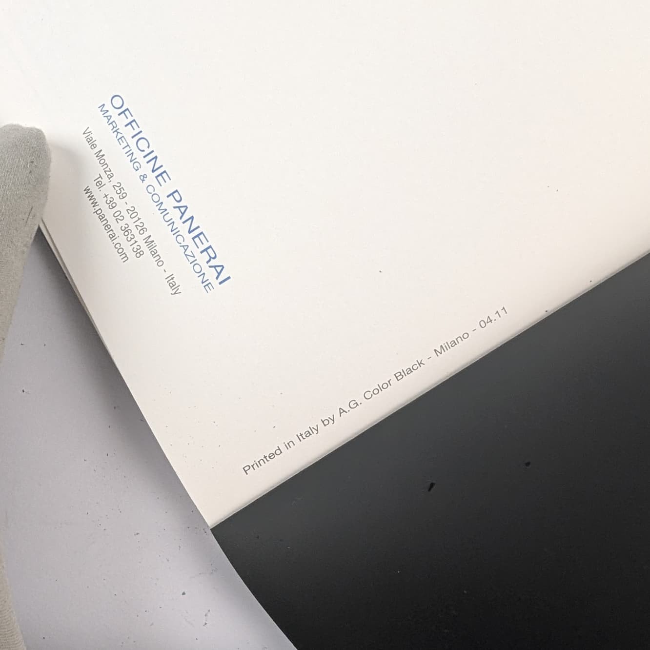Panerai 04/2011 Luminor 1950 Left Handed 8 Days Titano Instructions Booklet