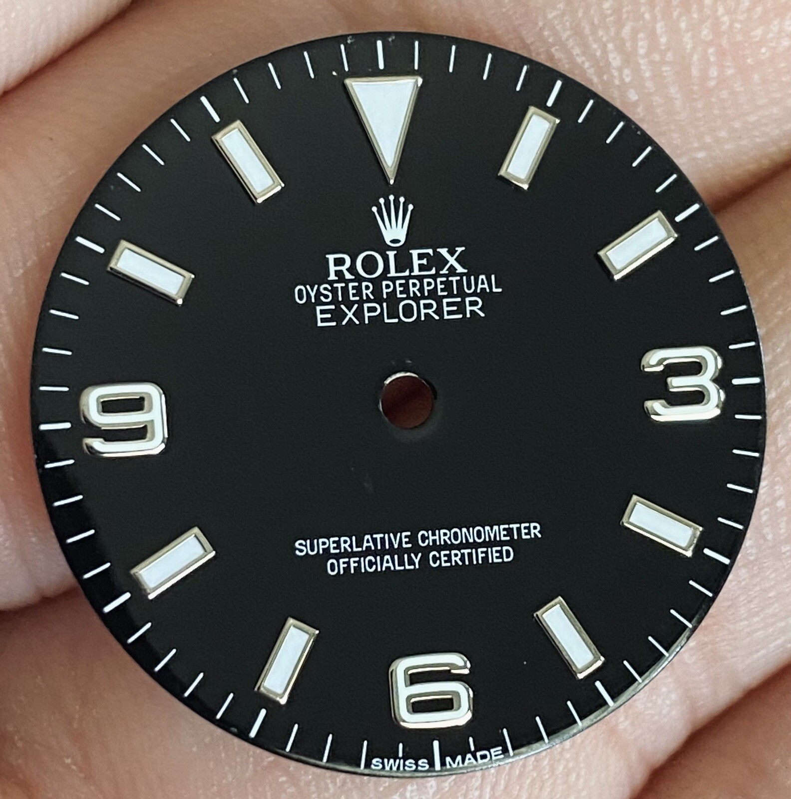 Rolex 3 6 9 Dial For Model Explorer 1 36mm Ref 114270 14270
