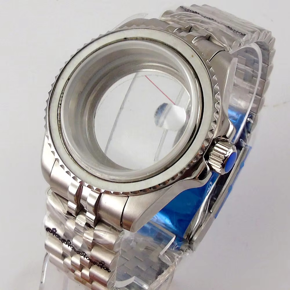 20ATM Dive Case 40Mm Fit NH35 NH36 NH34 GMT ETA 2824 PT5000 Steel Watch Case Jub