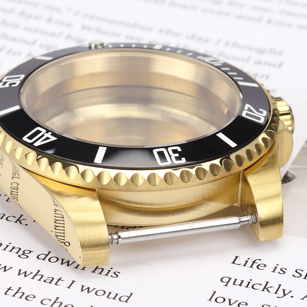 40mm Sterile Watch Cases Luxurious 316L Steel For Seiko NH35 Miyota8215 Movement