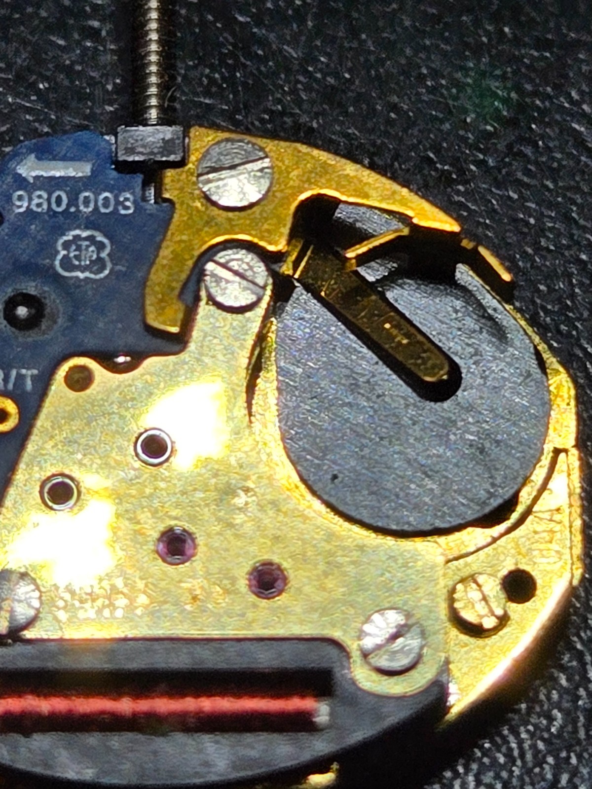 Quartz Movement ETA 980.003 Swiss Circuit Board 2 Hands